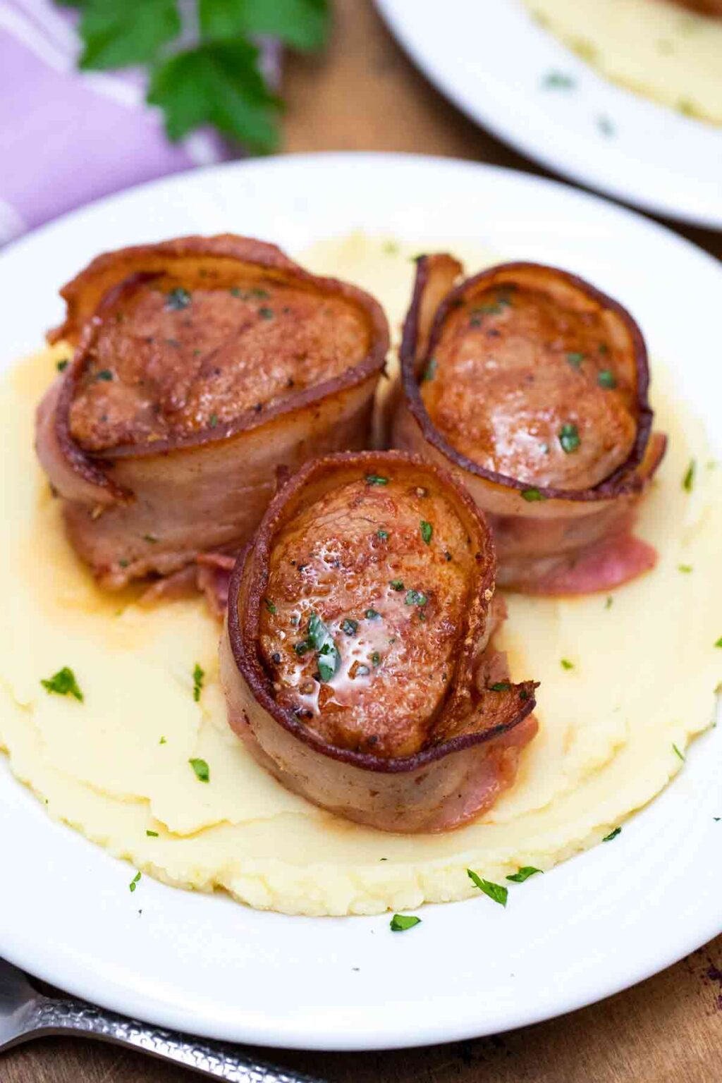 Bacon Wrapped Pork Medallions Minutes Meals