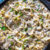 Easy Ground Beef Stroganoff is so unbelievably creamy thanks to a few secret ingredients. Easy to make, in just 30 minutes you have an amazing dinner!