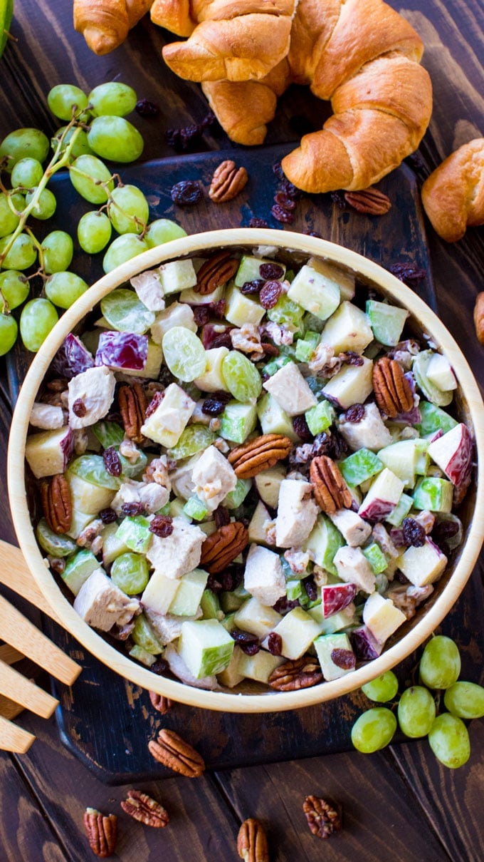 Chicken Waldorf Salad Recipe - 30 minutes meals