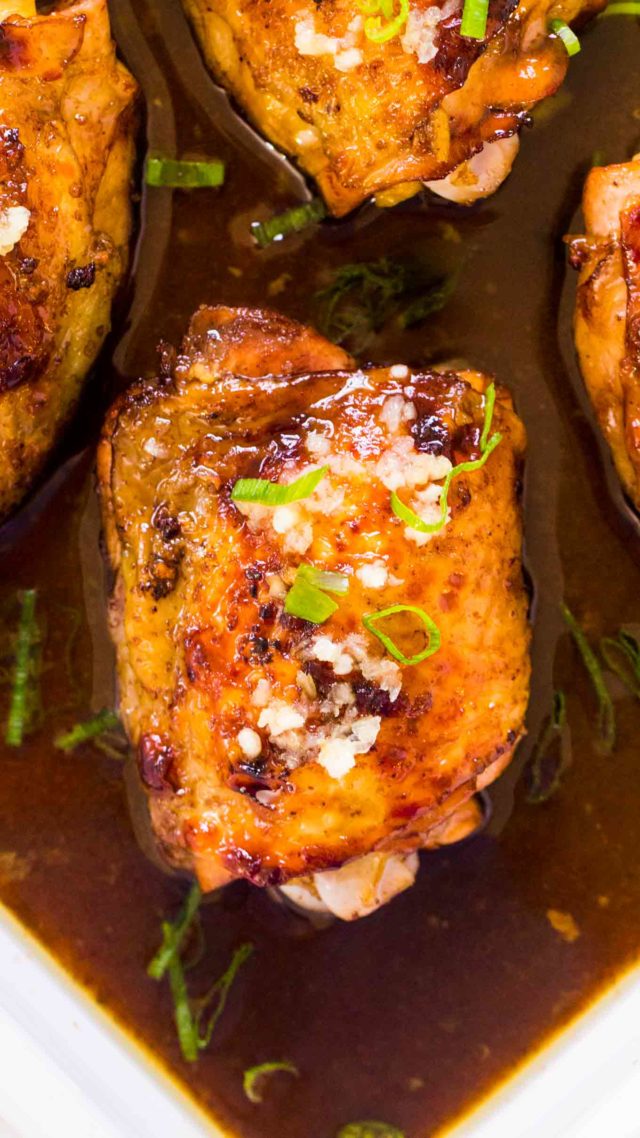 Honey Balsamic Glazed Chicken Thighs Recipe 30 minutes meals