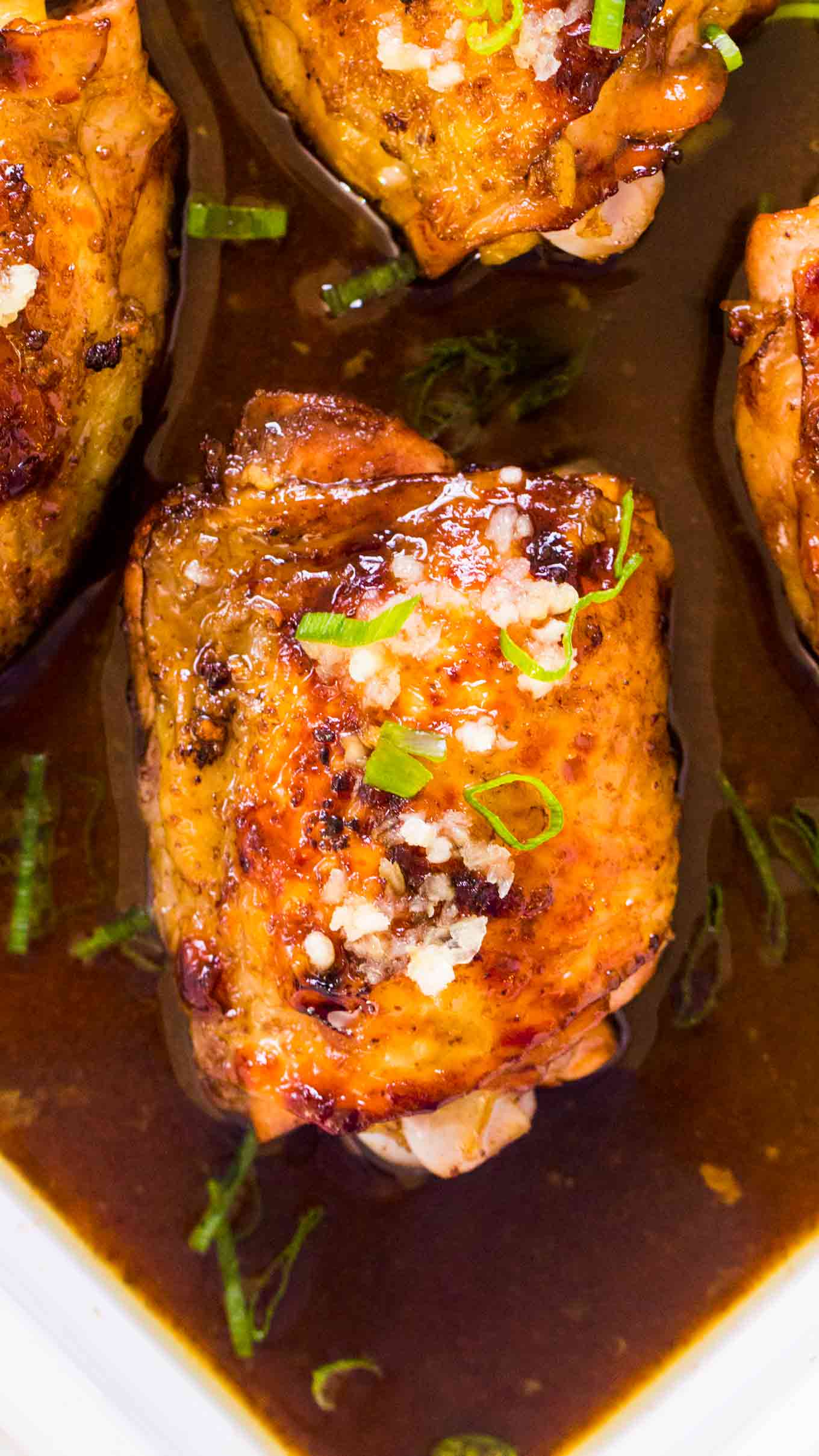 Amazing Honey Balsamic Chicken is very juicy and tender, coated in a tasty sweet and slightly tangy sauce, made in one pan in 30 minutes only!