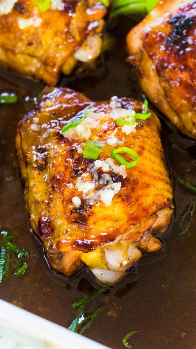 Honey Balsamic Glazed Chicken Thighs Recipe - 30 minutes meals
