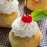 Pineapple Upside Down Cakes turns making dessert into a fun task! These cakes are made with biscuit dough and are ready in 30 minutes!