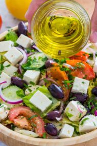 Homemade Greek Salad Recipe