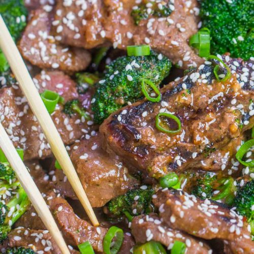 Beef and Broccoli Stir Fry - One Pan - 30 Minutes Meals