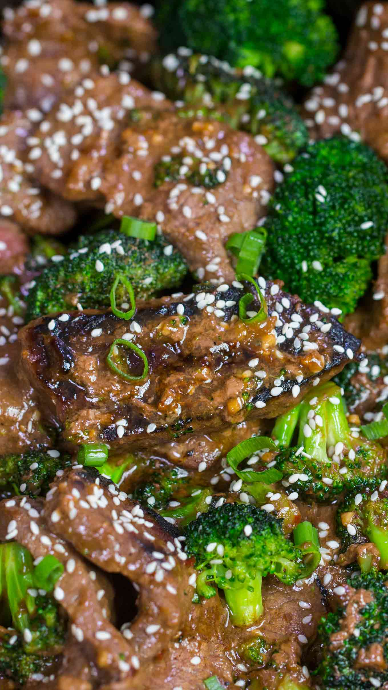 Beef and Broccoli Stir Fry One Pan 30 minutes meals
