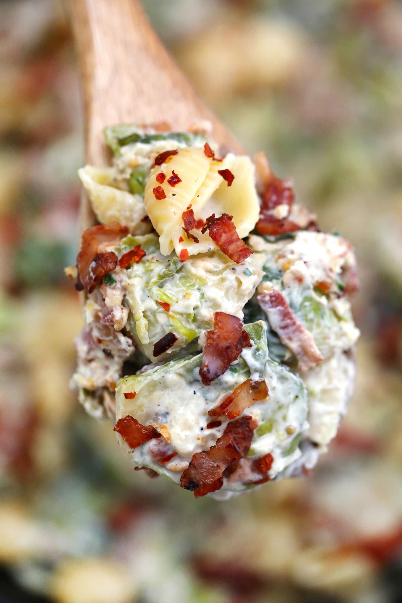 Brussels Sprouts in Alfredo Sauce Pasta 30 minutes meals