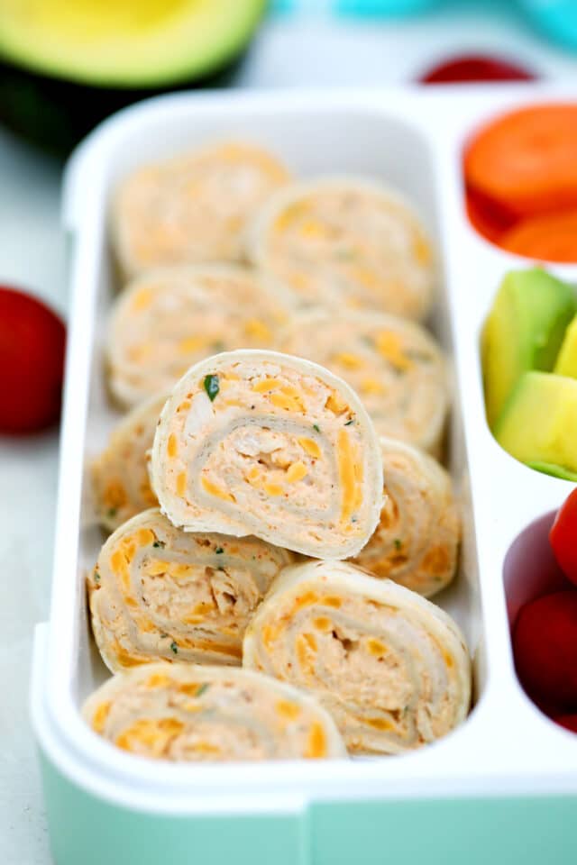 Cream cheese tortilla roll ups