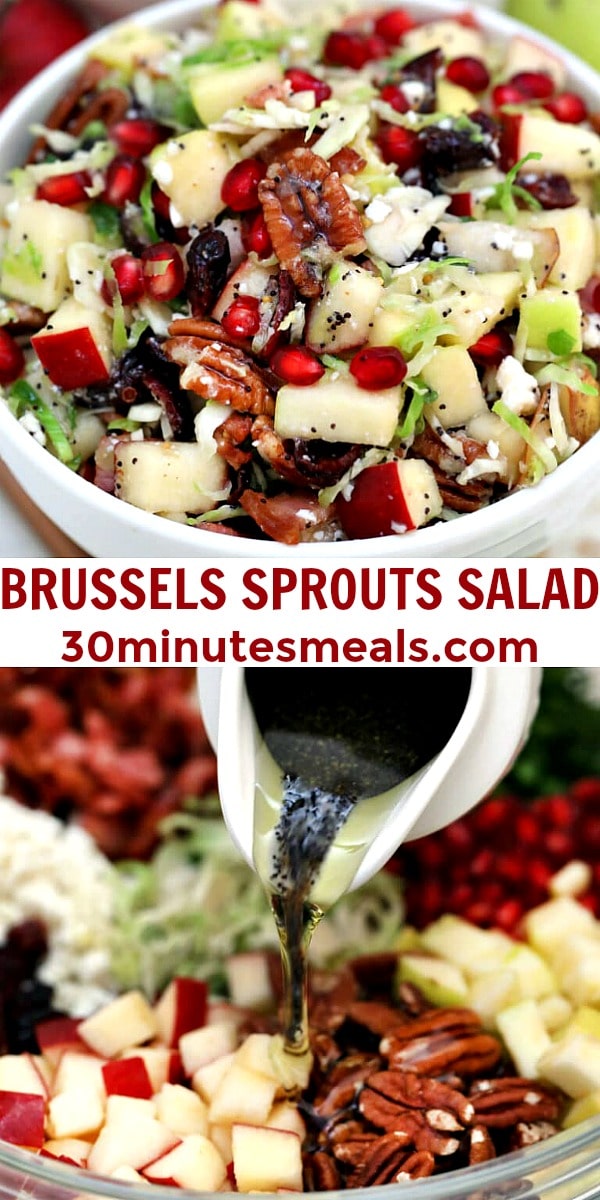Phot of Brussels Sprouts Salad pin
