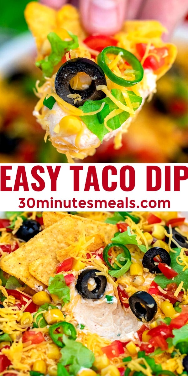 Photo of Easy Taco Dip pin