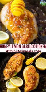 Honey Lemon Garlic Chicken Recipe - 30 minutes meals