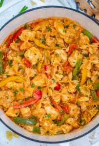 One Pot Chicken Fajita Pasta [Video] - 30 minutes meals