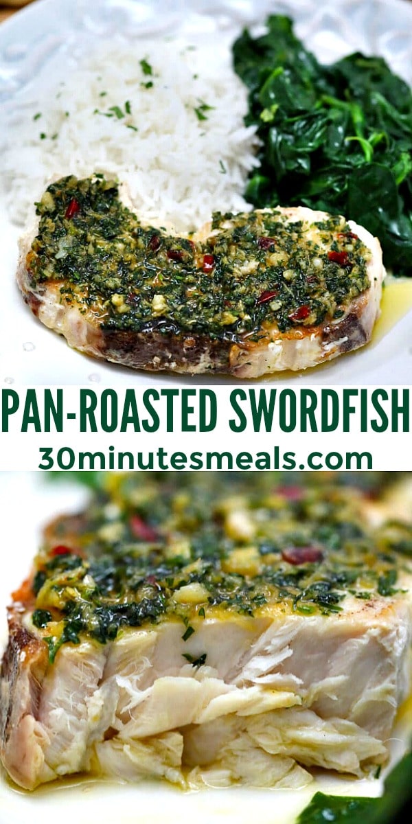 Photo of Pan-Roasted Swordfish pin