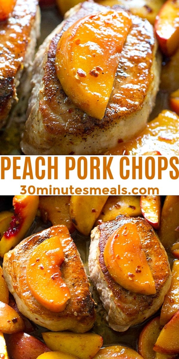 Photo of Peach Pork Chops pin