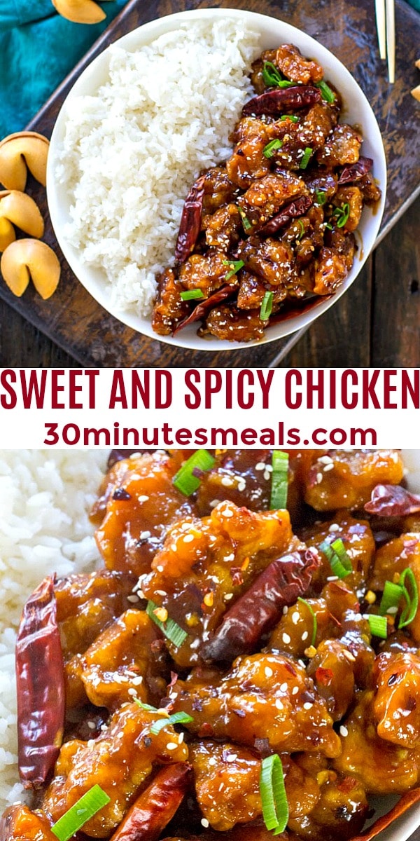 Photo of Sweet and Spicy Chicken pin