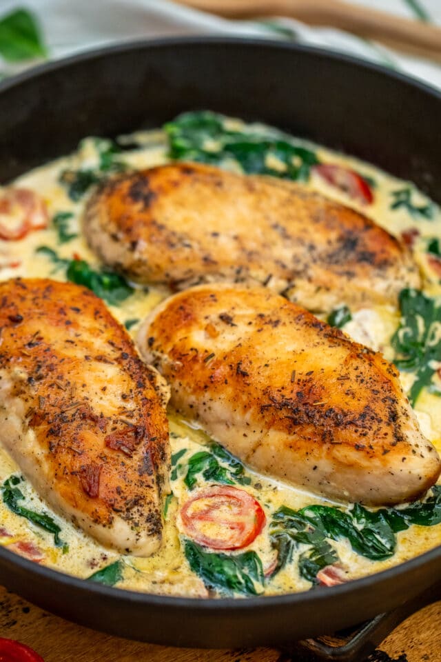 Creamy Tuscan Chicken Recipe - 30minutesmeals.com