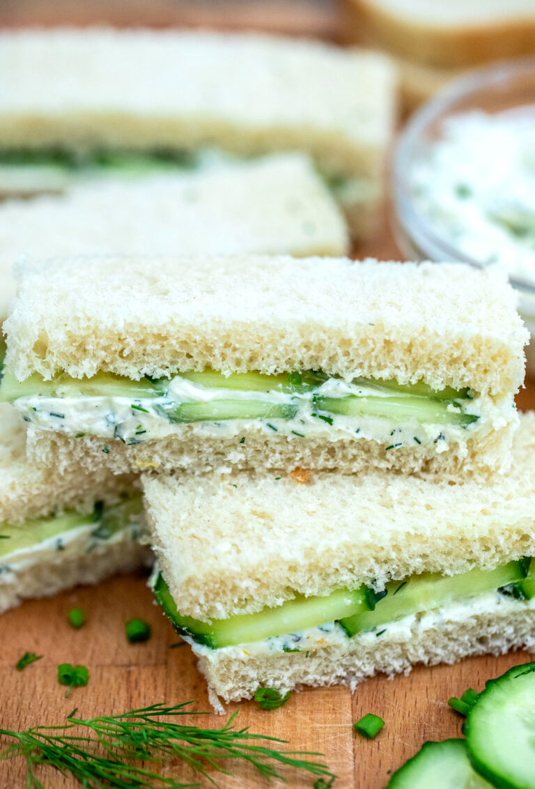 Cucumber Sandwiches Recipe [Video] - 30 minutes meals
