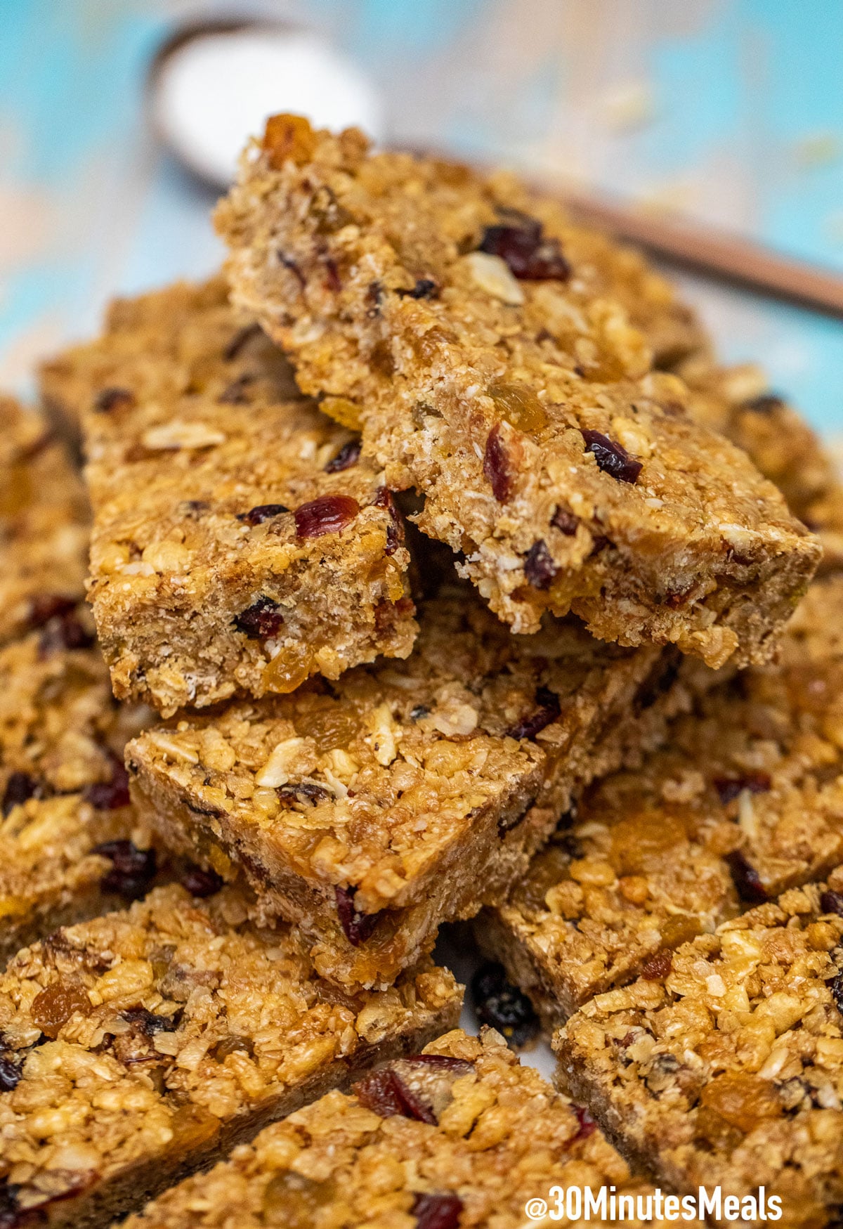 No-Bake Granola Bars - Recipes