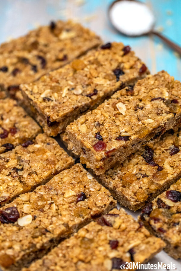 No Bake Granola Bars Recipe 30 minutes meals