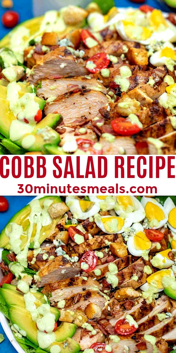 Easy Cobb Salad pin