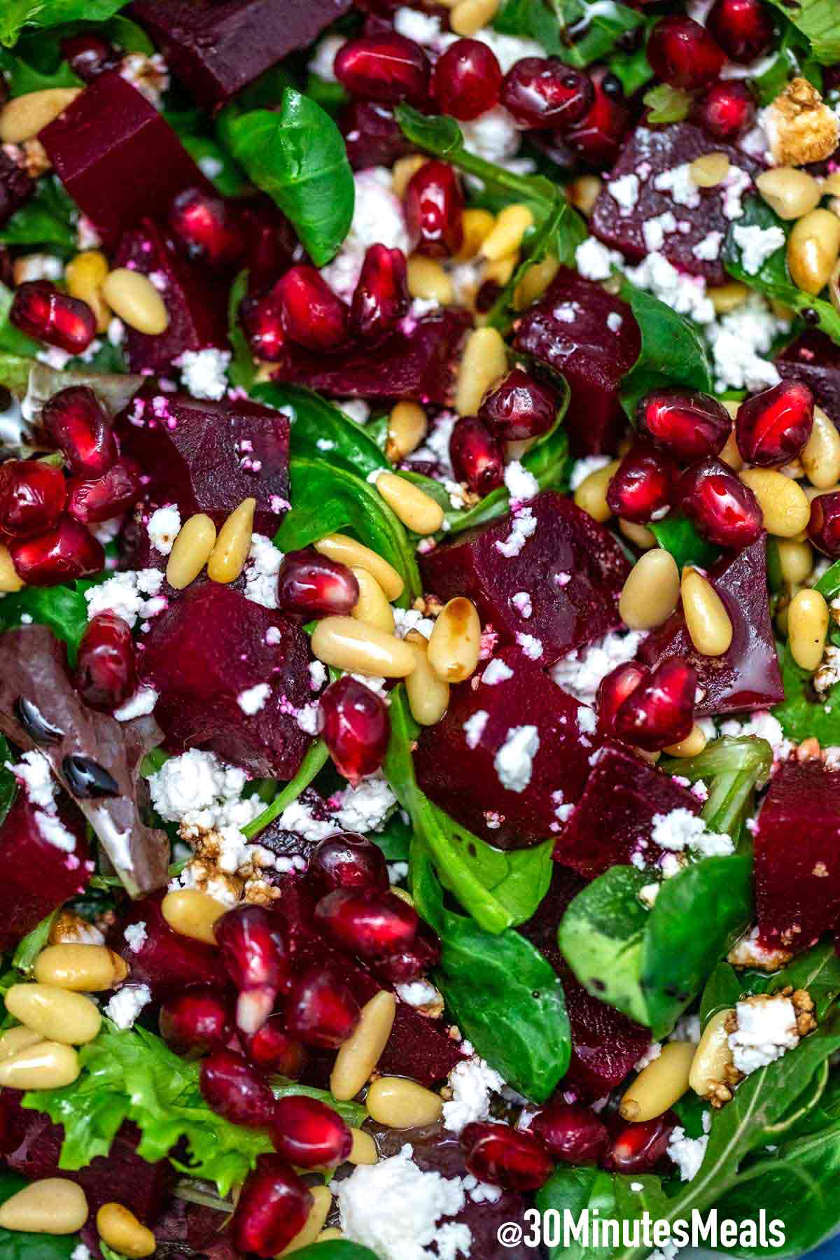 Easy Beet Salad with Goat Cheese