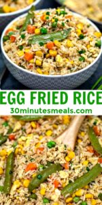 Egg Fried Rice Recipe - 30 minutes meals