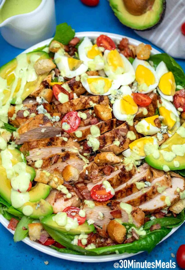 Easy Quick Cobb Salad Recipe