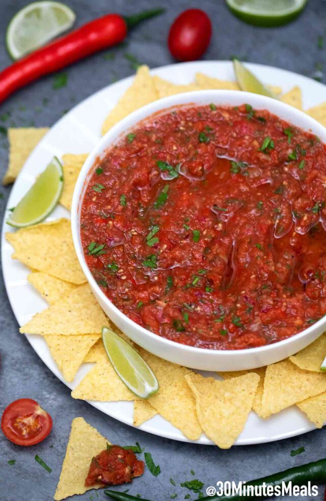 salsa bowl