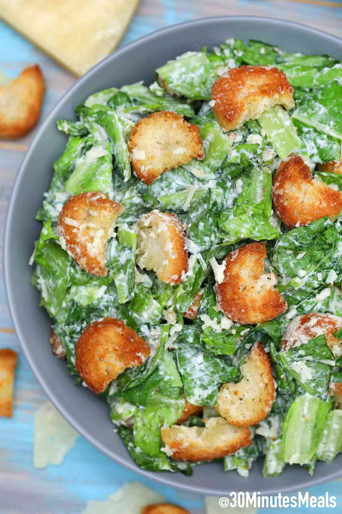 Caesar Salad with Croutons