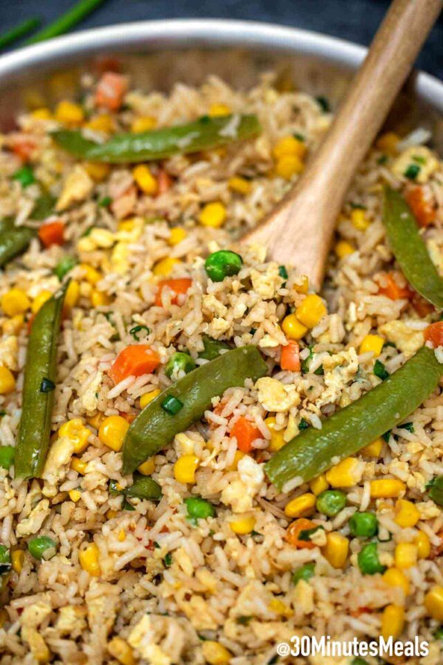 Egg Fried Rice Recipe - 30 minutes meals