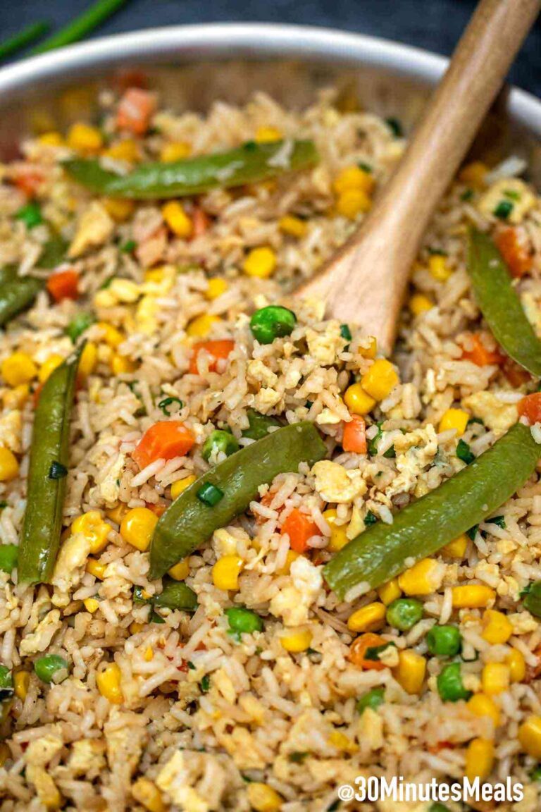 Egg Fried Rice Recipe 30 minutes meals