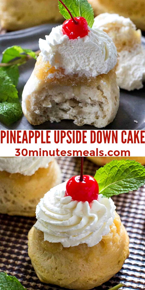 Easy Pineapple Upside Down Cakes