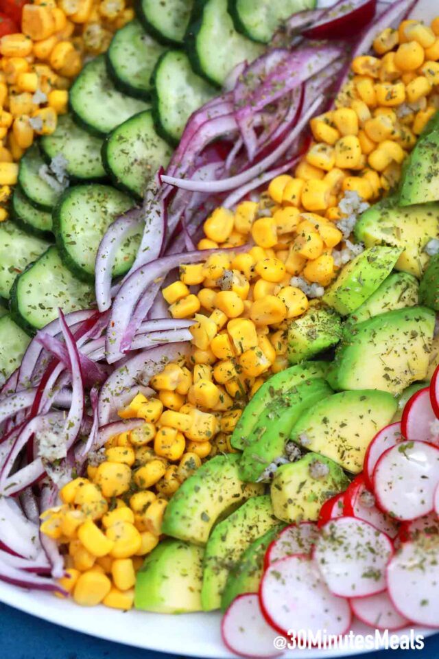 avocado corn salad ingredients