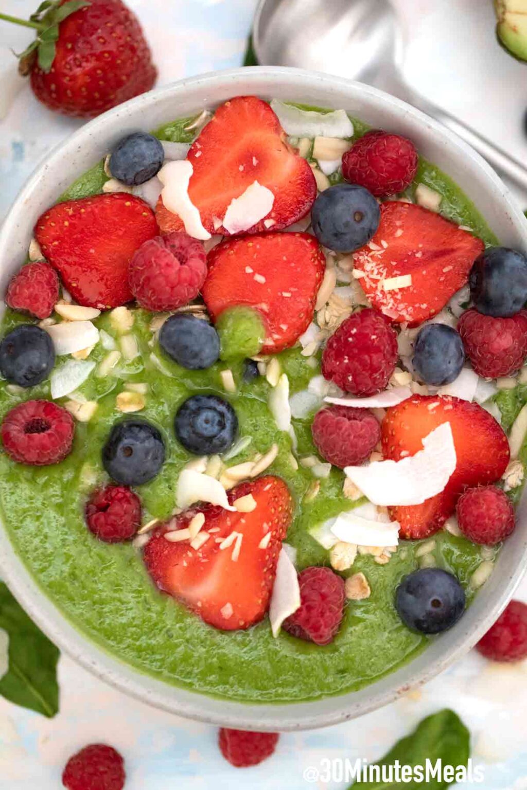 Green Smoothie Bowl Recipe 30 minutes meals