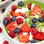 green smoothie bowl