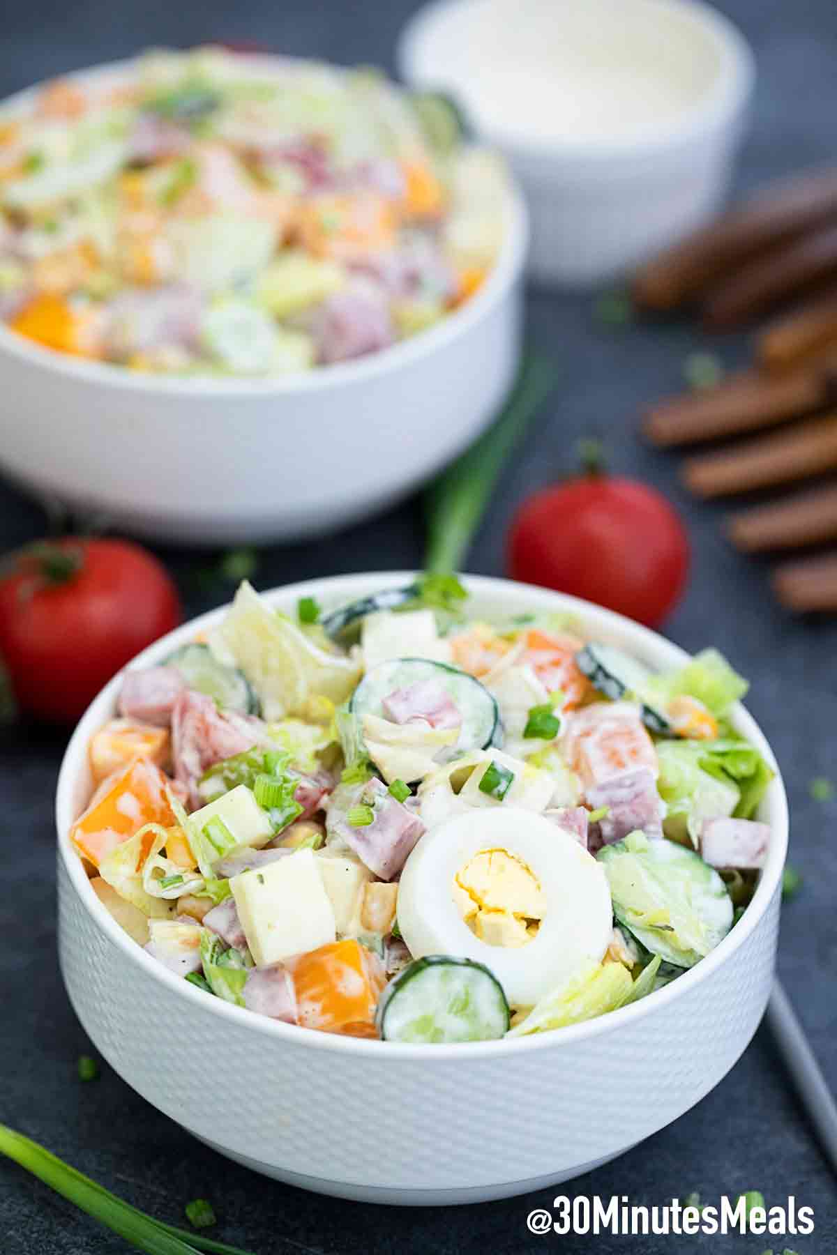 Chef Salad with Ham - 30 minutes meals