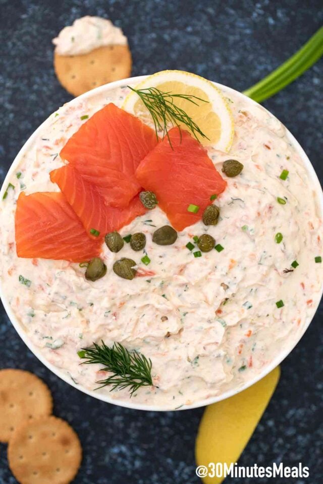 easy homemade smoked salmon dip