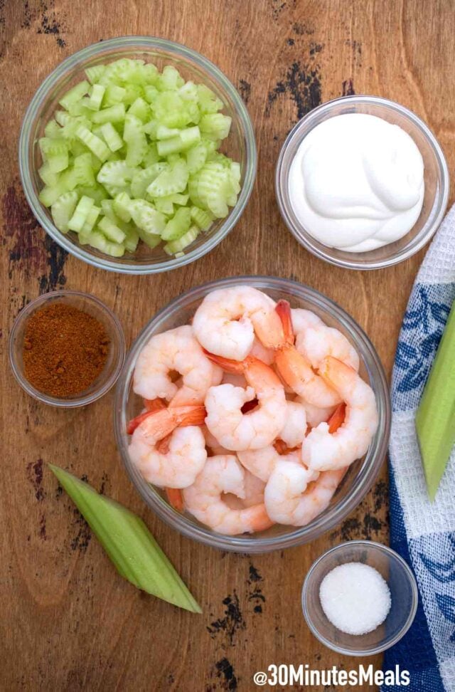 shrimp salad ingredients