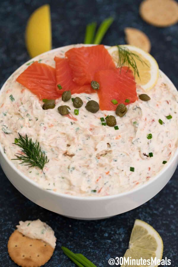 Smoked Salmon Dip Recipe - smoked salmon dip