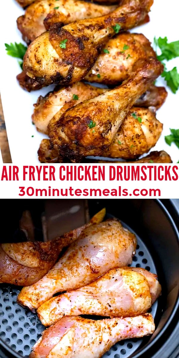 Air Fryer Polynesian Drumsticks - The Frugal Navy Wife