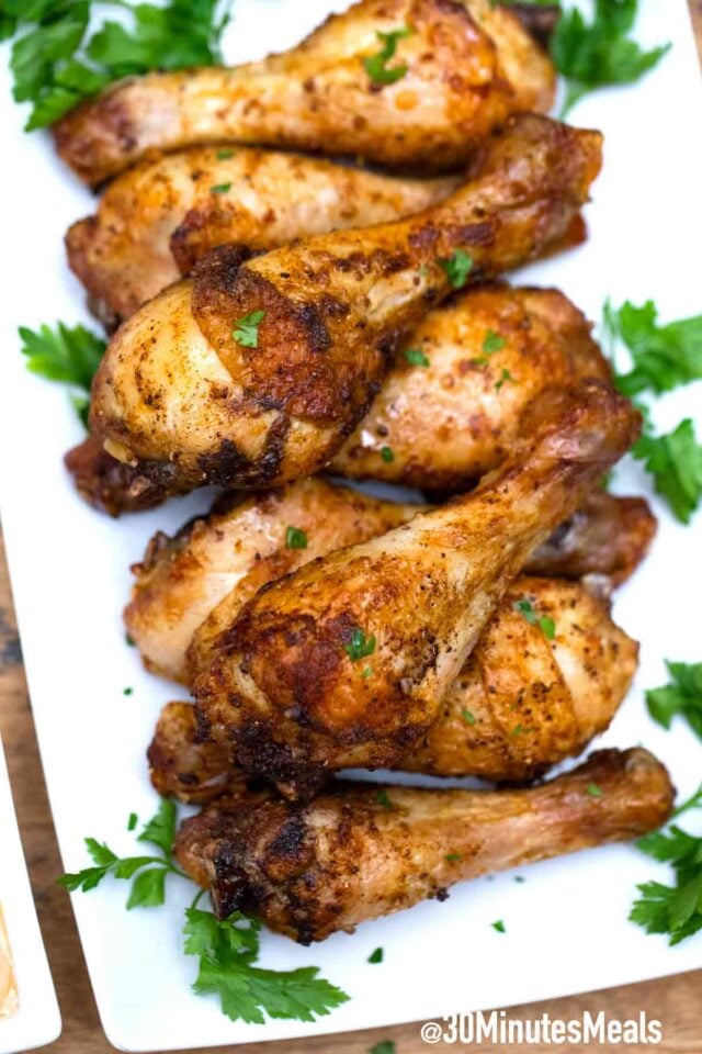 Air Fryer Chicken Drumsticks - 30 minutes meals