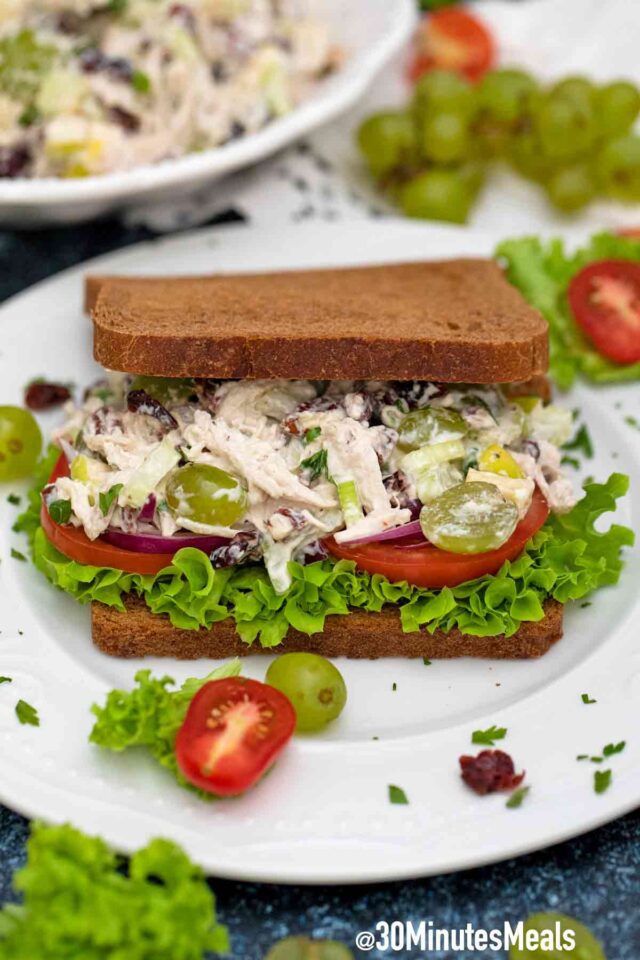 turkey salad sandwich