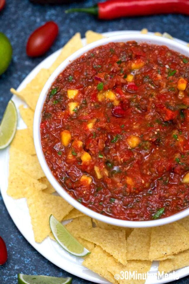 easy mango salsa recipe