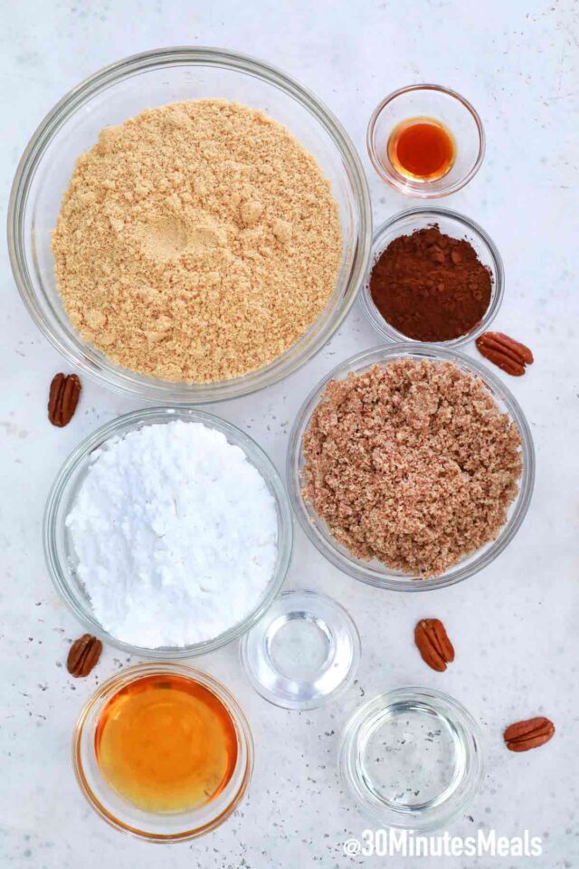 no bake rum balls ingredients