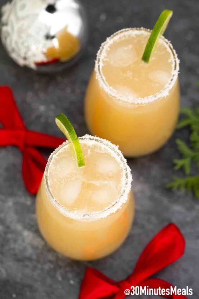 easy white christmas margarita recipe