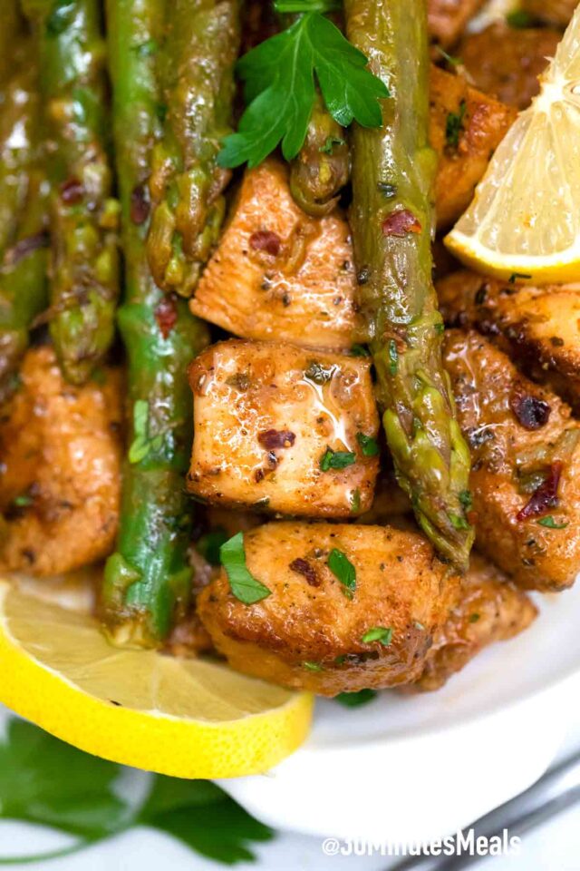 chicken with asparagus