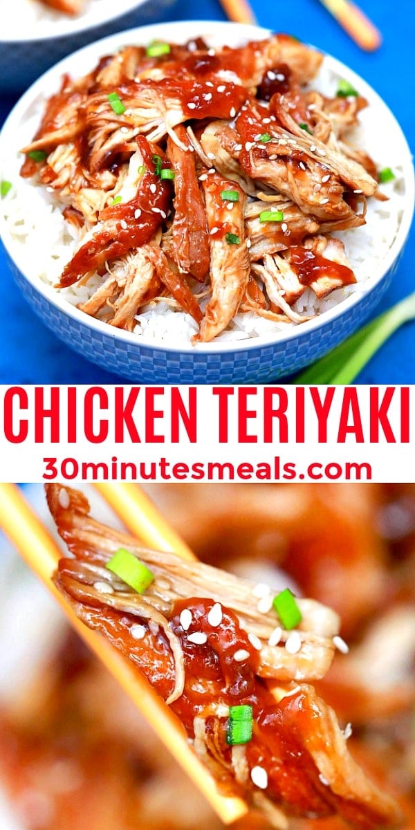 easy chicken teriyaki pin