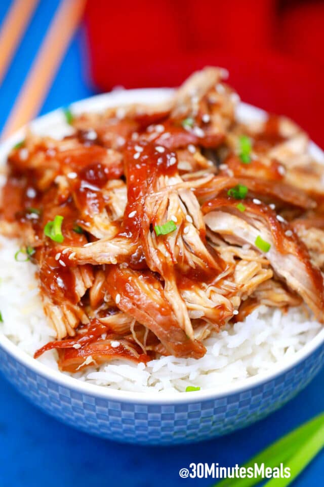 easy shredded chicken recipe