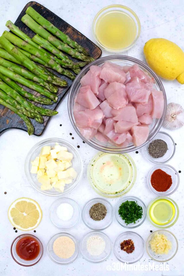 chicken with asparagus ingredients