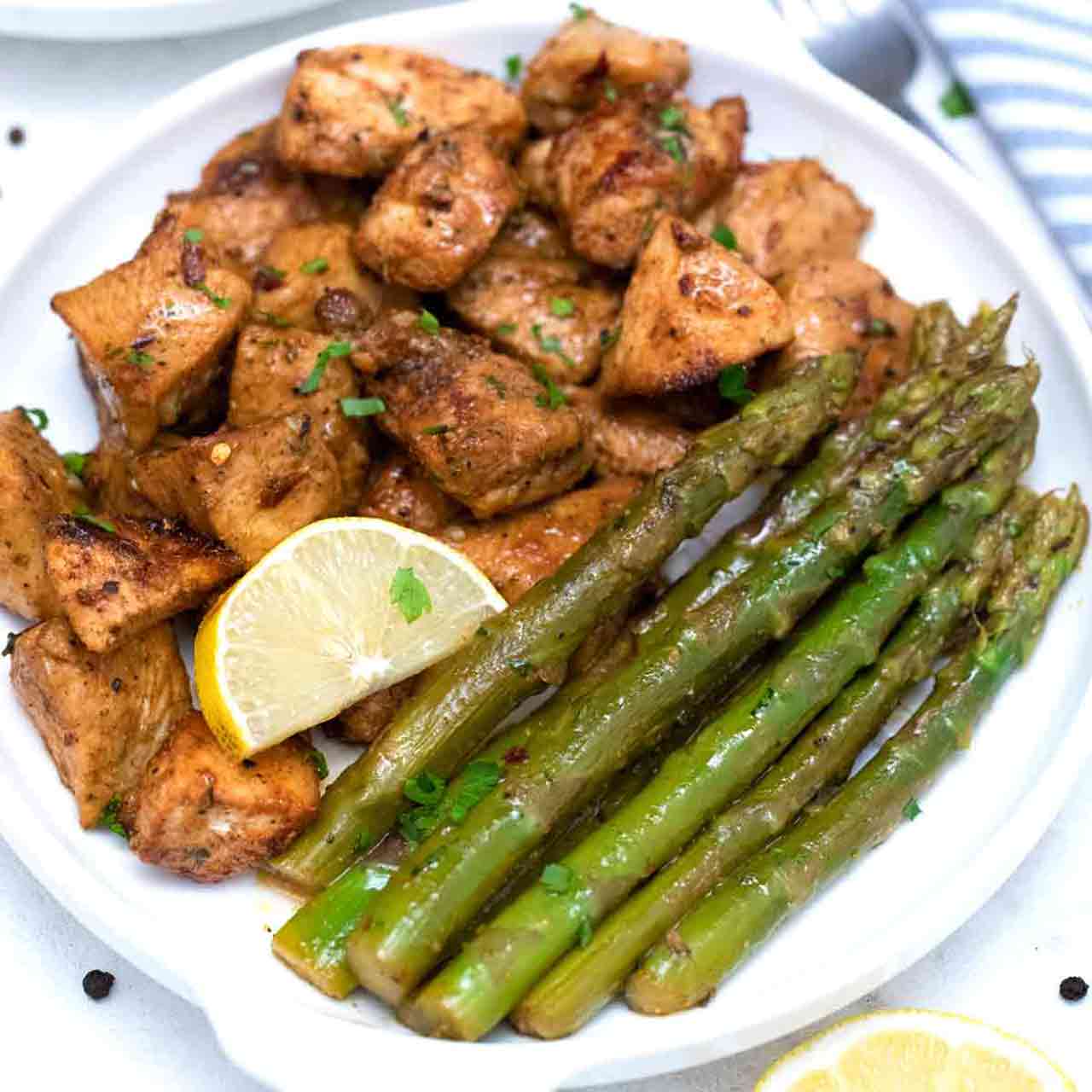 Creamy Chicken with Asparagus 30 minutes meals